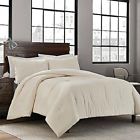 60518491 Bed Bath Beyond New Garment Washed Solid Comforter Set In