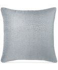 608381454063 Hotel Collection Marquesa Euro Sham Grey Blue Embroidered