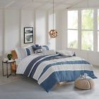 61197930 King Isla Flannel Reversible Comforter Set In Grey 675716944407