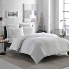 63234794 City Scene Variegated Pleats Comforter Set White 883893414747