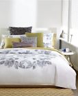 636193138048 Bar Iii Floral Laurel Comforter Gray