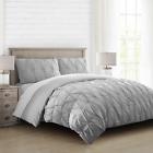 65321911 Hanover Luxury Comforter Set In Grey Bedding Quilt