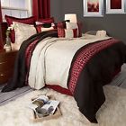 66-0038-k-b Lavish Home Ashley Comforter Set Piece Burgundy Size 886511931428