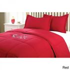 66289 Unbranded Red Comforter Set Twin