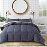 664918471552 Domdec Premium Warm Quilted Comforter Set Soft Microfiber