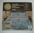 665721099445 Realtree Xtra Blue Camo Full Reversible Mini Comforter