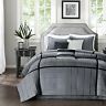 675716488017 Madison Park Cozy Comforter Set Casual Blocks Design