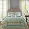675716906559 Madison Park Essentials Cara Comforter Set Medallion Aqua