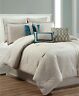 679610772135 Hallmart Collectibles Hallmark Caspian King Comforter Set Gray