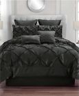 H5006 679610772807 Hallmart Collectibles Kenwood Piece King Comforter Set Black