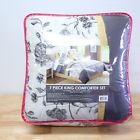 H5004 679610773415 Hallmart Collectibles Bedding Erica King Comforter Set