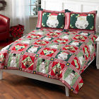 680243538227 Joy To The World Quilt Set King Figi