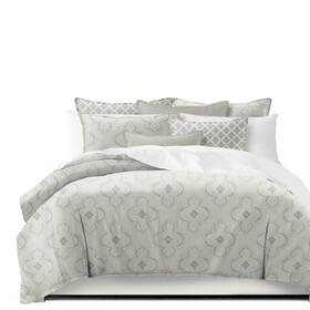 6ix Tailors 685693011177 Shiloh Linen Comforter And Pillow Sham S Set Gray