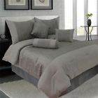 7 Emily Lavish Piece Queen Home Comforter Set Jacquard