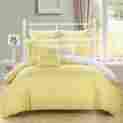 Cs0431-11 7-piece Chic Home Comforter Set King Size Luxurious Embroidery Bedding New 733281414838