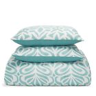706254647991 Sky New In Original Plastic Bag Ikat Damask