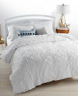 706257635766 Martha Stewart White King Comforter Set You Compleat