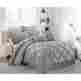 71214 Fashion Street California King Comforter Set Bedding Solid Grey Bed Skirt Shams Pillow 8 Piece 638563071214