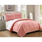 730699506780 Grand Linen Piece Luxury Pink White Reversible Goose