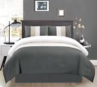 730699527280 Grand Linen Piece King Size Dark Grey Light