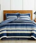 734737485655 Fairfield Austin Reversible Queen Comforter Set Pc Blue