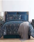 735732429972 Vcny Home Gabrielle Piece Queen Comforter Set Blue