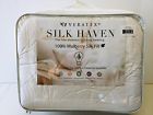 736425649462 Veratex Platinum Silk Haven Mulberry Fill White Comforter
