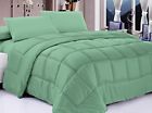 748279131512 Posh Home Down Alternative Comforter Twin Green Comforters