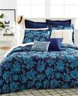 766195335739 Tommy Hilfiger New Tyburnia Comforter Flowers Shams