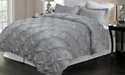 788904001599 Hotel Grand New Pintuck Comforter Set King Teal