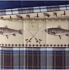 789692176650 Remington Trout Fly Fish Lodge Twin Size Comforter