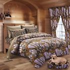 799928149013 Regal Comfort The Woods Camo Lavender Piece Queen