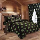 799928149099 Regal Comfort Pot Leaf Piece King Size Comforter