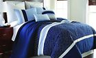 38ejecmg-igt-qn 8-piece Spring Bloom New Embroidered Comforter Set St Ivory Queen 645470151595