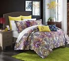 Cs0492-204-an 8-piece Chic Home Comforter Set Reversible Bed In A Bag King Size Design New 733281415507 733281463058