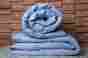 Gdc00106-blue 800fp Goose Down Comforter King Size Fluffy 100 Egyptian Cotton Cover 600tc