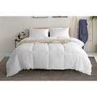 804551301278 Red Nomad White Quilted Comforter Duvet Insert Queen