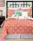 80phc061c10sc3303 Trina Turk Trellis Coral Queen Comforter Set 041808607275