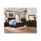 810-k6pc Virginia House Brooklyn Sleigh Bedroom Set King