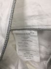 812362032465 Natural Comfort Company White Striped Duvet Insert Piping