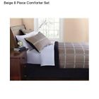 Ms44-001-009-66 81806274017 Mainstays New Beige Full Size Piece Comforter Set
