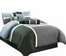 840079113030 Chezmoi Collection Quilted Patchwork Comforter Set Full