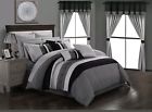 840444109378 Chic Home Idit Piece Comforter Set Color Block