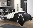 840444127211 Chic Home Chloe Piece Comforter Set Plush Sherpa