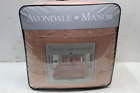 841323138250 Unbranded Avondale Manor Piece Comforter Set Queen Blush