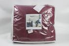 841710171204 Amazonbasics Reversible Microfiber Comforter Burgundy New Open Box