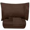 842491109639 Sweet Home Collection Piece Solid Color Comforter And