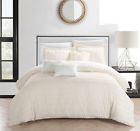 843145103928 Chic Home Hadassah Piece Comforter Set Striped Ruffled