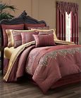 846339077739 New Queen Ellington Comforter Set Red