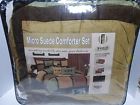 846918002565-an Chic Home Dareen Microsuede Comforter Set King Sage 846918002565